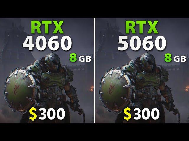 RTX 5060 vs RTX 4060 - Test in 15 Games | 1080p