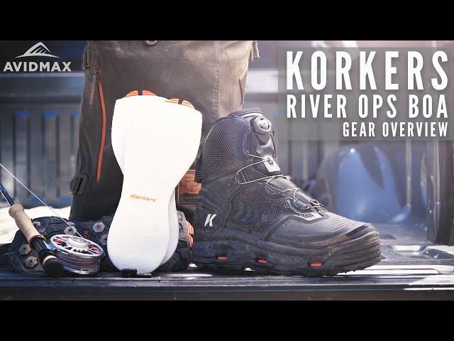 NEW Korkers River OPS Boot with BOA || Avidmax Gear Reviews