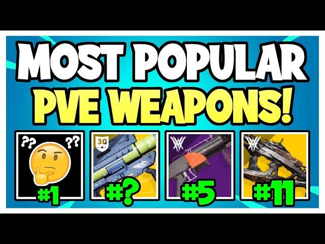 Top 15 MOST POPULAR PVE Weapons in Season of the Haunted! | Destiny 2 Weapon Guide