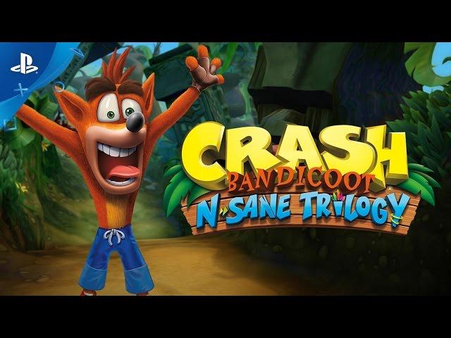 Crash Bandicoot N. Sane Trilogy - PlayStation Experience 2016: The Come Back Trailer | PS4