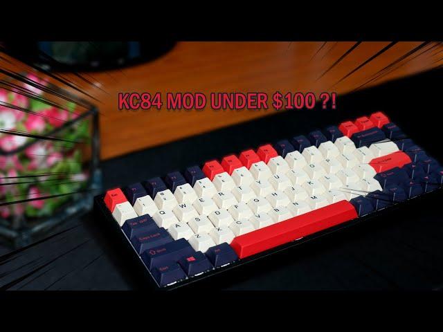 Thock Mod Under $100 ?! | KC84 Budget Mod For Beginners