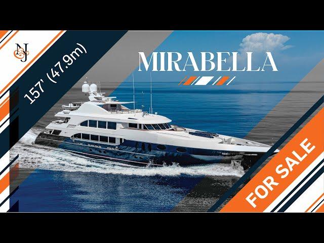 M/Y MIRABELLA for Sale | 157’ (47.9m) Trinity Yacht