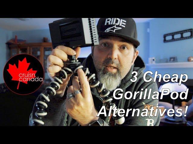 3 Cheap GorillaPod Alternatives - All 3 for the price of 1?
