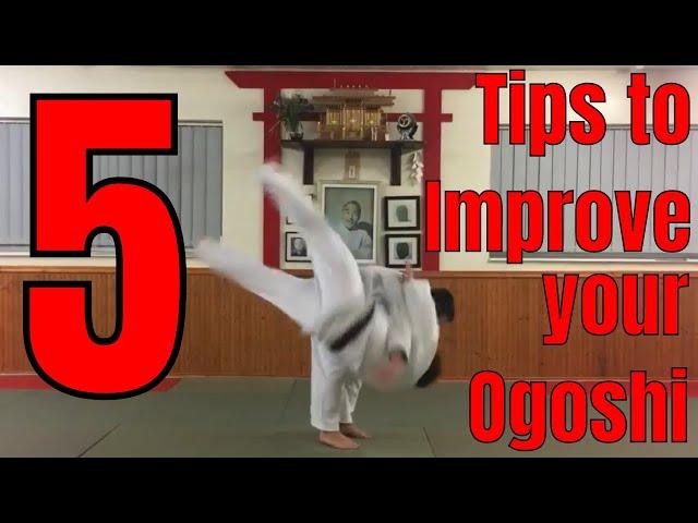 5 Top Tips to improve your Ogoshi AKA Hip Throw