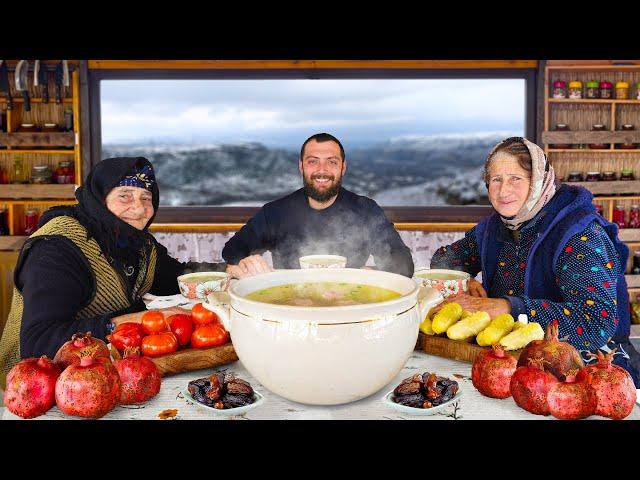 Traditional Cow Foot Soup – A Hearty Village Khash Recipe for Cold Days!