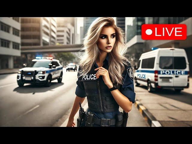  Monica v Akciji: Policijska Patrulja v Mestu! ‍️ | Monica Escobar |SloLineRP S2