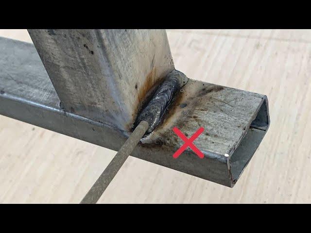 Few Know The Secret Trick Of Welding Galvanized Square Pipes | Arc Welding