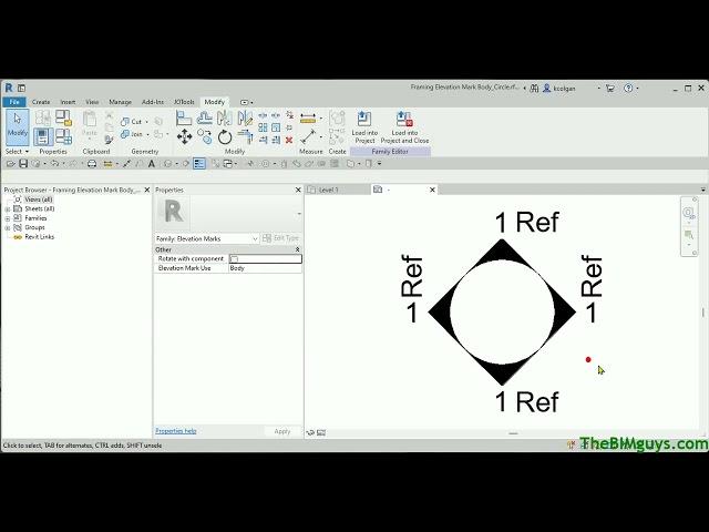 Custom Revit Elevation Tags - CADtechSeminars.com