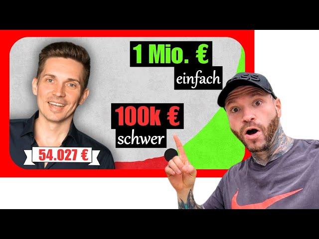 WTF: 100.000 € und nie wieder arbeiten (ich reagiere!)