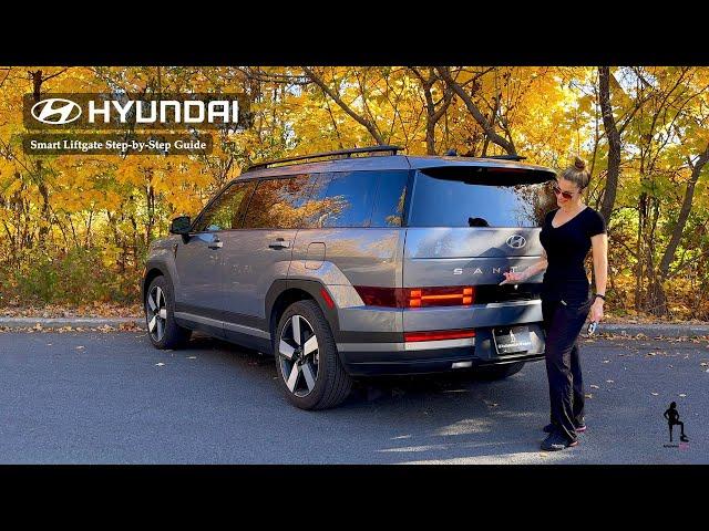 2025 Hyundai Santa Fe: How to Activate the Smart Power Liftgate