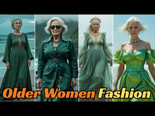 Natural Older ai Woman Over 50 Attractively Dressed Classy Natural Older Ladies Over 60| Tips 32