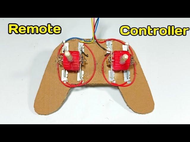 How To Make Remote Controller for Toy Car at home ( DIY idea ) রিমোট কন্ট্রোলার তৈরি করুন।