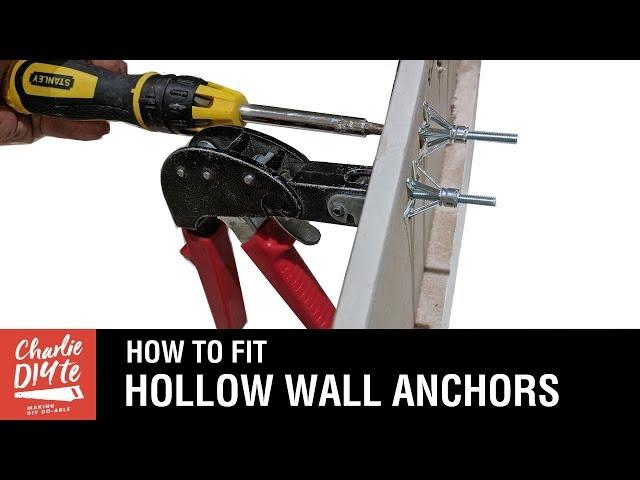 How to Fit Hollow Wall Anchors