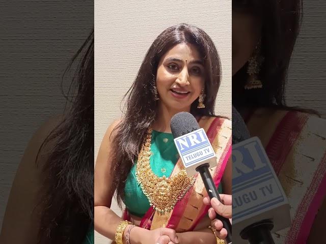 Actress Varshini Wishing you a happy Dashera to all | NRI TELUGU TV