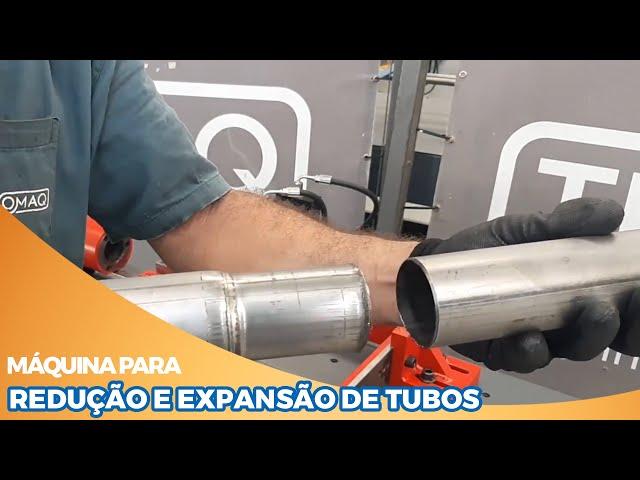 Máquina para Redução e Expansão de Tubos Tecnomaq Curvadoras