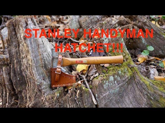 Stanley Handyman Hatchet with Leather Sheath