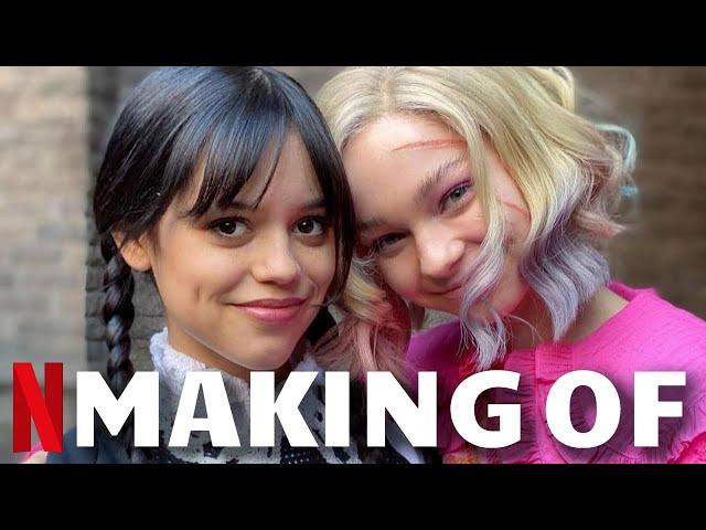 Making Of WEDNESDAY Part 3 - Best Of Behind The Scenes With Jenna Ortega | Creating Sets & Costumes