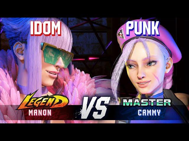 SF6 ▰ IDOM (Manon) vs PUNK (Cammy) ▰ High Level Gameplay