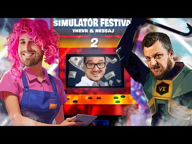 SZIMULÁTOR FESZTIVÁL  2  |  TheVR & Nessaj | Szimulátor Gaming Montázs Egyveleg KETTŰ 