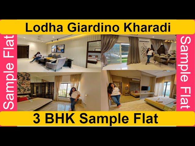 Lodha Giardino  Kharadi Pune | 3 BHK Sample Flat Tour | Lodha Preferred Partner
