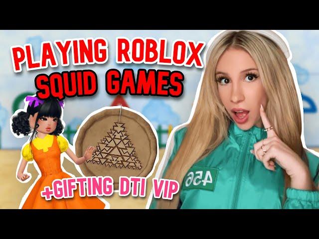 ROBLOX SQUID GAMES ARE INSANE... *MY DEATH = DTI VIP*