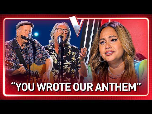 AUSTRALIAN LEGENDS make the coaches EMOTIONAL with their Blind Audition | Journey #360