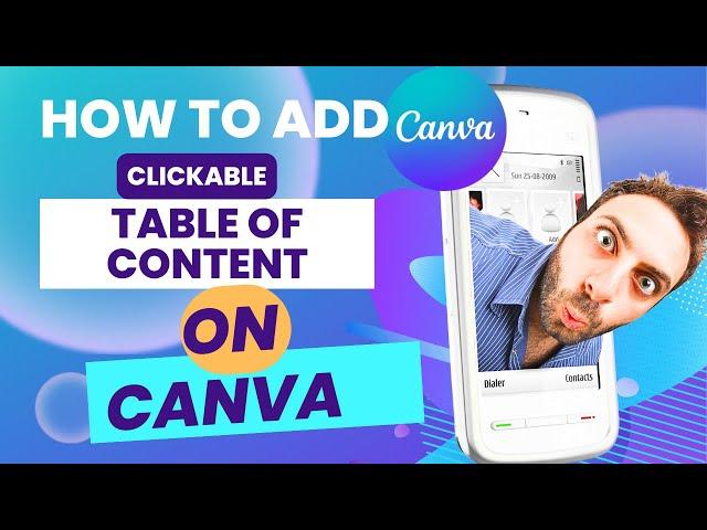 How To Create Clickable Table Of Content For Your Book On Canva #amazonkdp