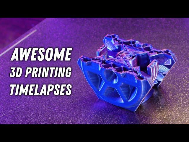 7 Awesome 3D Printing TimeLapses on the Elegoo Neptune 3 3D Printer