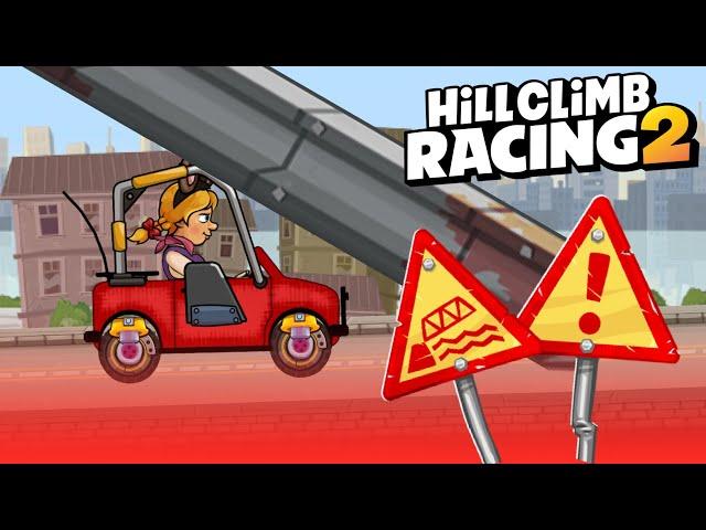 JEEP IS CRAZY IN INTENSE CITY - Hill Climb Racing 2