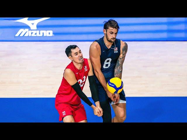 Longest and Craziest Rally Actions in Men's VNL 2023