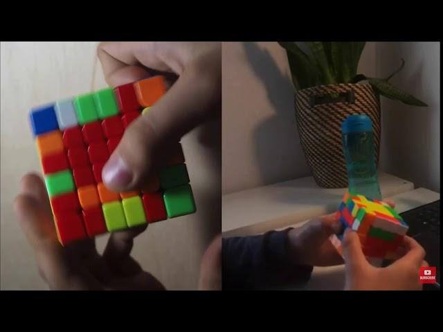 Cuboton (6x6) vs JJ Cuber (5x5)