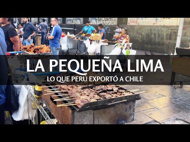 MIGRACION PERUANA A CHILE - la pequeña Lima