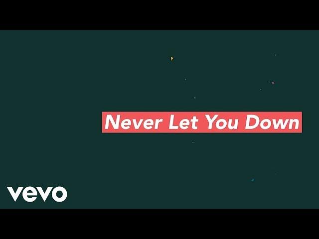 Hawk Nelson - Never Let You Down ft. Hunter and Tara (Official Lyric Video)