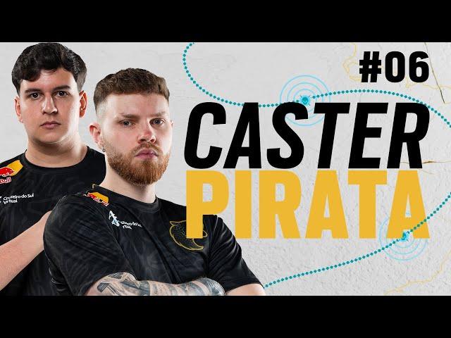 FELIPOX E HERDSZZ NARRAM JOGADAS DO BRASILEIRÃO I Caster Pirata #6 I BlastR6: Liga Brasileira