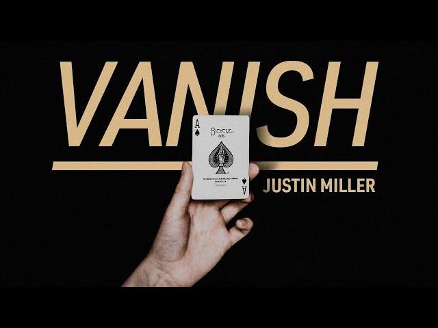 VANISH by Justin Miller - Deck Vanishing Gimmick