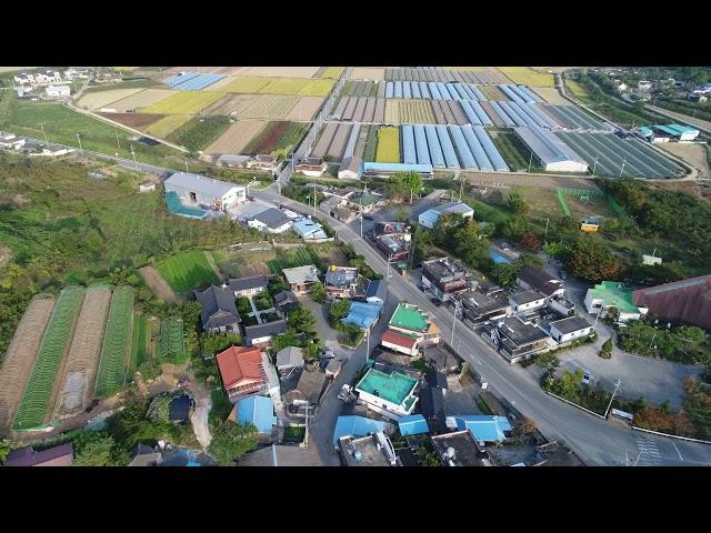 하늘에서 본 밀양 - 상남면 마산리(4K)
