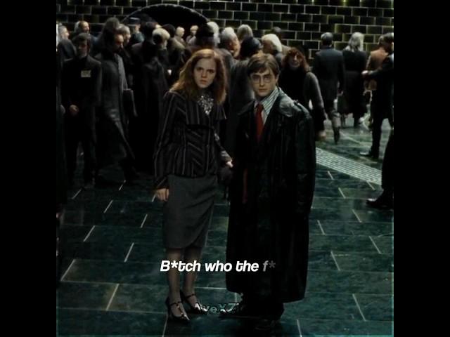 Harry and Hermione be like 