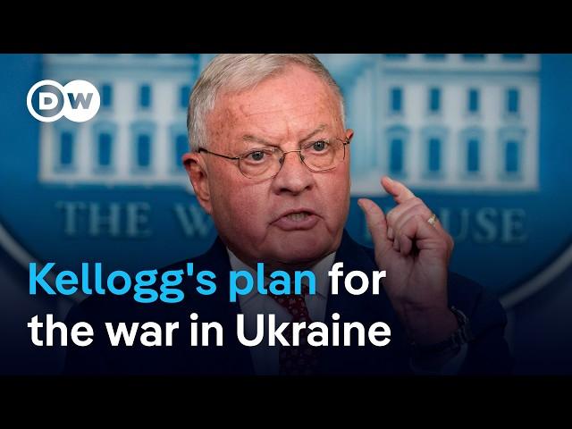 Trump choses retired lieutenant-general Kellogg as special envoy for Ukraine | DW News