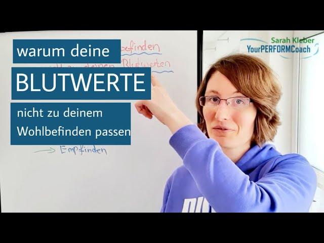 Warum deine Blutwerte nicht zu deinem Wohlbefinden passen | Hormonanalyse | Sarah Kleber