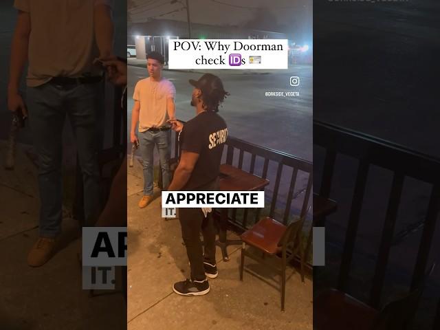 POV: Why Doorman checks s #doorman #downtownhouston #pov #explore #bouncer #security #houstontx
