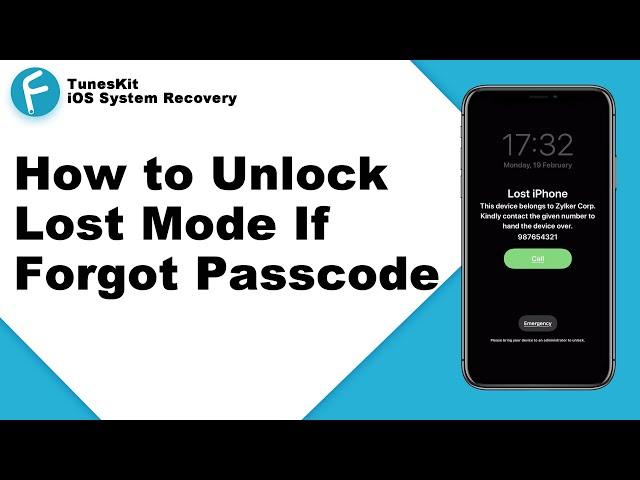 How to Unlock Lost Mode If Forgot Passcode