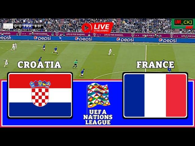 Croatia vs France | UEFA Nations League A Quarter-finals | All goals | Pes 21