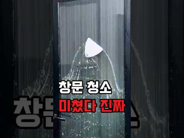 #창문청소기 #자석클리너 #고층청소템
