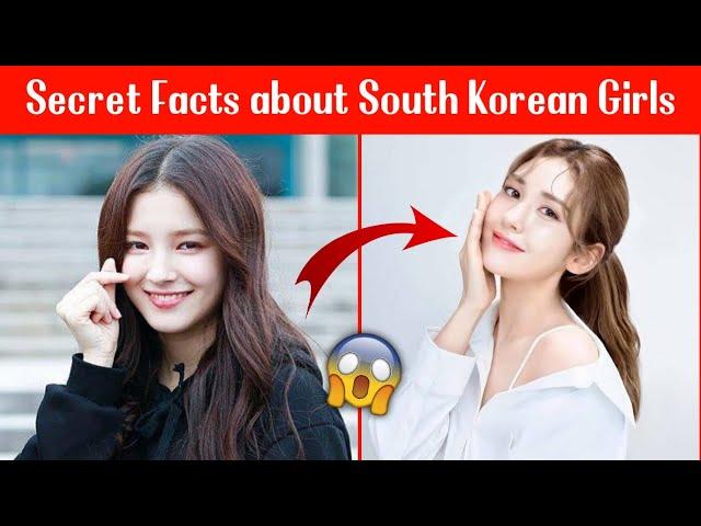 Secret Facts about South Korean Girls  | #shorts #factspy #facttechz