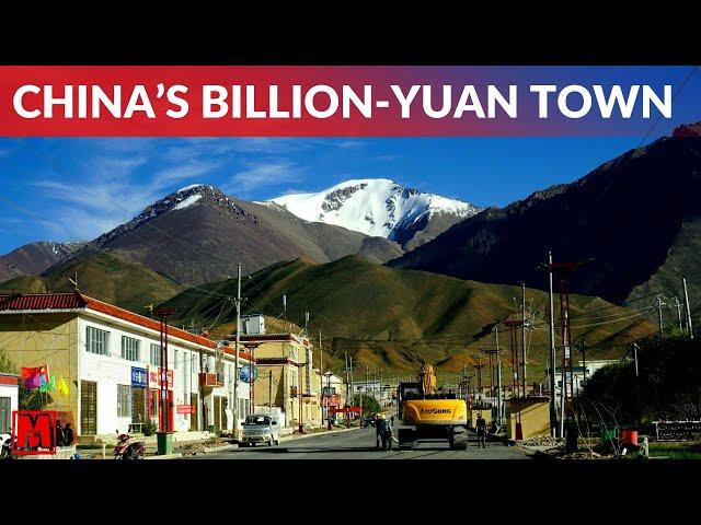 Just 70 km from India, China invested billions in a new border city. What's its value?