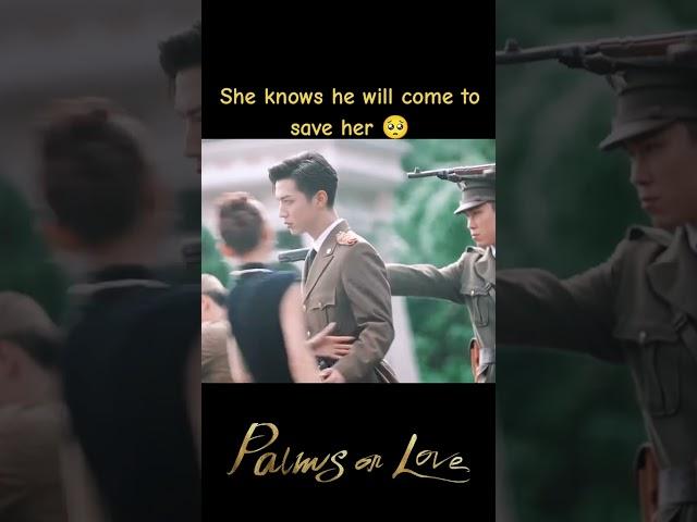 She knows he will come to save her | YOUKU COSTUME #掌中独宠 #PalmsOnLove #李若天 #王韵涵 #shorts #youku #优酷