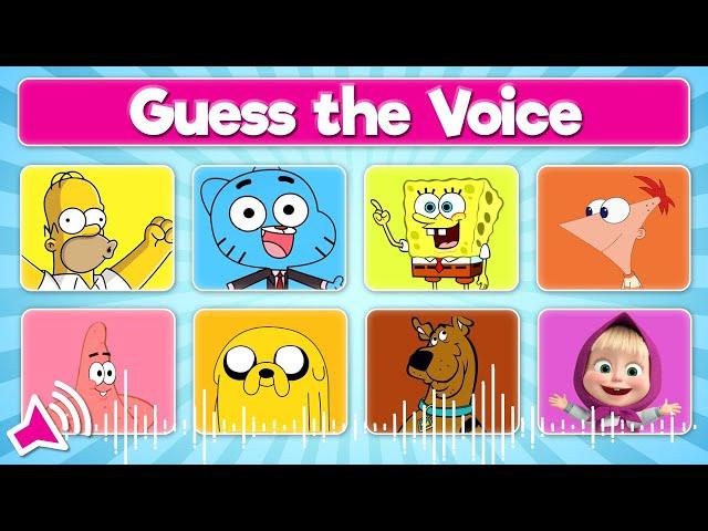 Guess the Cartoon Character by the Voice