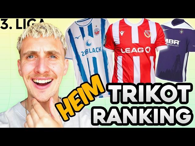 3. LIGA HEIMTRIKOT RANKING 24/25!  Die SCHÖNSTEN TRIKOTS jemals?