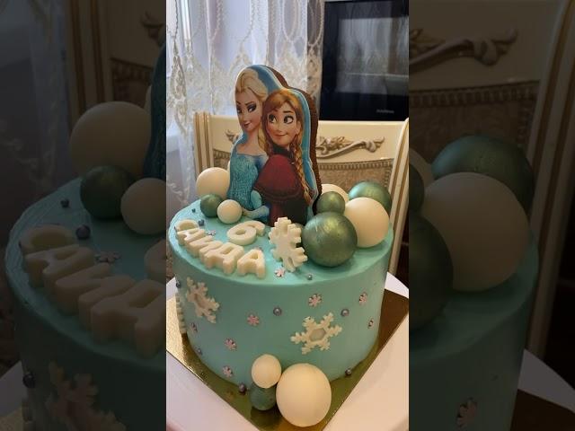 Торт холодное сердце