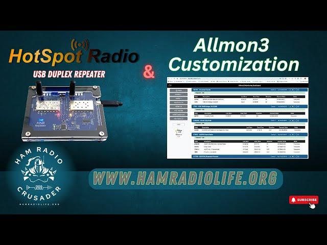 Hot Spot Radio - Mini Repeater & Allmon3 Customization